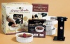 Dean Jacobs Quick & Delicious Creme Brulee Gift Set with Culinary Torch for Caramelizing Tops
