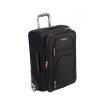 Delsey Luggage Helium Fusion 3.0 Expandable Suitcase, Black, 21x8.25x13.5