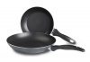 T-fal Specialty Nonstick 8-Inch and 10-Inch 2-Piece Fry Pan / Saute Pan Dishwasher Safe Cookware Set, Black