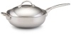 BonJour Stainless Steel Clad 6-Qt.Covered Chef Pan with Helper Handle