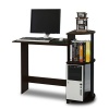 Furinno 11181EX/BK (10015E) Compact Computer Desk, Espresso/Black