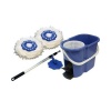 MopAway Dry/Wet Microfiber Super Absorbent Floor Mop with Bucket, Blue