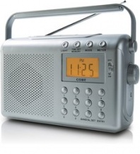 Coby CX789 DDigital AM/FM/NOAA Radio with Dual Alarms