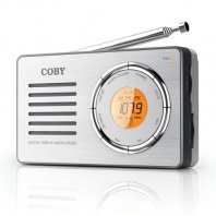 Coby CX50 Compact AM/FM Radio with DDigital Display