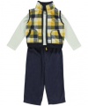 Carter's Baby-boys Little Hero 3-Piece Outfit
