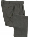 Ralph Lauren Mens Double Pleated Medium Gray Wool Dress Pants