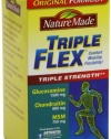 Nature Made Triple Flex, Glucosamine 1500 mg, Chondroitin 800 mg, MSM 750 mg, 120-Caplets
