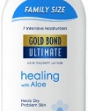 Gold Bond Ultimate Healing Skin Therapy Lotion Family Size, Aloe, 20 Ounce