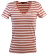 Ralph Lauren Sport Womens Pima Cotton V-Neck T-Shirt