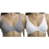 2-Pack! Fruit of the Loom Cotton Stretch, extreme comfort bra