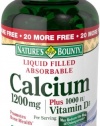 Nature's Bounty Calcium 1200 Mg. Plus Vitamin D3, 220-Count