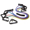 SPRI Xertube Resistance Band Exercise Cords with Door Attachment (Sold Individually)