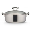 Circulon Contempo Stainless Steel Nonstick 7.5-Qt. Covered Wide Stockpot