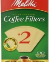 Cone Coffer Filter #2 - Natural Brown 100 Count