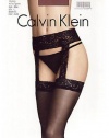 Calvin Klein Hosiery: Stocking with Lace Garter Thigh Highs Style 386N