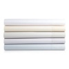 Hudson Park Collection LUXE King Flat Sheet White