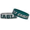 NFL Philadelphia Eagles Bulky Bandz Bracelet 2-Pack