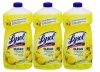 Lysol Power and Fresh All Purpose Cleaner, Lemon Sunflower, 40 Ounce (Pack of 3)