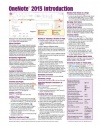 OneNote 2013 Introduction Quick Reference Guide (Cheat Sheet of Instructions, Tips & Shortcuts - Laminated Card)