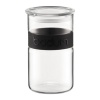 Bodum Presso 34-Ounce  Glass Storage Jar, Black