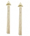 Bar III Earrings, Gold-Tone Tassel Drop Earrings