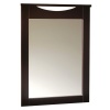 South Shore Step One Collection Mirror, Chocolate