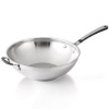 Simply Calphalon Stainless Steel 12 Stir Fry Pan