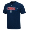 Chicago Cubs Majestic Cooperstown Baserunner Navy T-Shirt