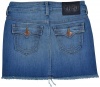 True Religion Brand Jeans Girls' Laylaa Cut Off Lonestar Skirt-12