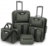 Travel Select Journey 4 Piece Luggage Set GREEN
