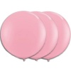 36 Inch Latex Balloon Powder Pink (Premium Helium Quality) Pkg/3