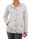 Style&co. Sport Jacket, Long-Sleeve Seamed Hooded (M, Light Grey Hthr)