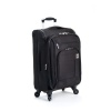 Delsey Luggage Helium Superlite Spinners Carry-On, Black, One Size