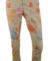 Ralph Lauren Women's Petite LRL Jeans Co Modern Straight Floral Print Jeans Pants