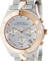 Marc by Marc Jacobs Blade Two Tone Chronograph Women's Watch - MBM3178