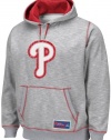 Philadelphia Phillies Majestic MLB Tradition Hooded Sweatshirt - Grey