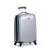 Delsey Luggage Helium Shadow Lightweight Hardside Four-Wheel Spinner, Platinum, 21 Inch