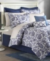 Madison Park Nantucket 6 Piece Comforter Set - Blue - Twin