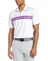 Adidas Golf Men's Puremotion Climacool 3-Stripes Chest Polo