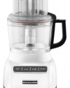 KitchenAid KFP0922WH 9-Cup Food Processor with Exact Slice System, White