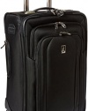Travelpro Luggage Crew 9 22-Inch Expandable Rollaboard Suiter Bag, Black, One Size