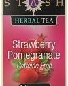 Stash Tea Fruity Herbal Tea Six Flavor Assortment, 18-20 Count Tea Bags in Foil (Pack of 6)