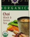 Stash Tea Organic Tea Six Flavor Assortment, 18 Count Tea Bags in Foil (Pack of 6)