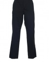 Tasso Elba Black Flat Front Dress Pants | Size 34x32