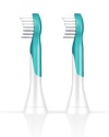 Philips Sonicare HX6032/94 2 Piece Kids Brush Head, Compact (Colors May Vary)