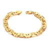 MoAndy Jewelry Men's 18K Gold Plated Fashion Bracelet More Style