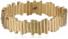 Kenneth Cole New York Sandstone Geometric Rectangle Hinged Bangle Bracelet