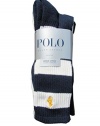 Ralph Lauren Polo Men's 4 Pack Striped Dress Casual Socks