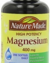 Nature Made High Potency Magnesium 400 mg - 150 Liquid Softgels