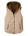 niceeshop(TM) Womens Croral Fleece Padded Cami Tank Top Winter Down Vest